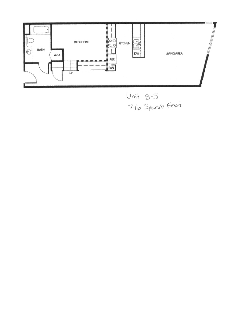 777 Lofts Floor Plan Unit B5
