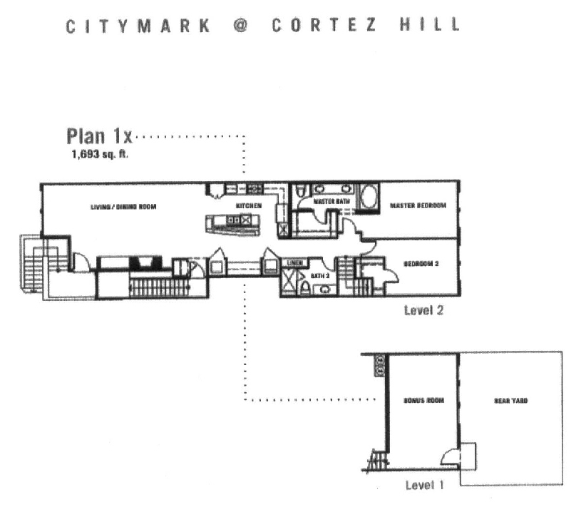 City Mark Floor Plan 1x