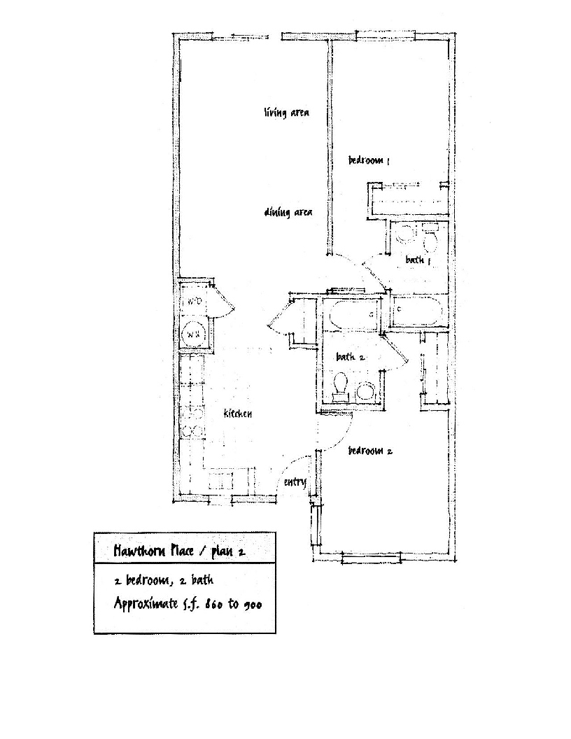 Hawthorn Place Floor Plan 2