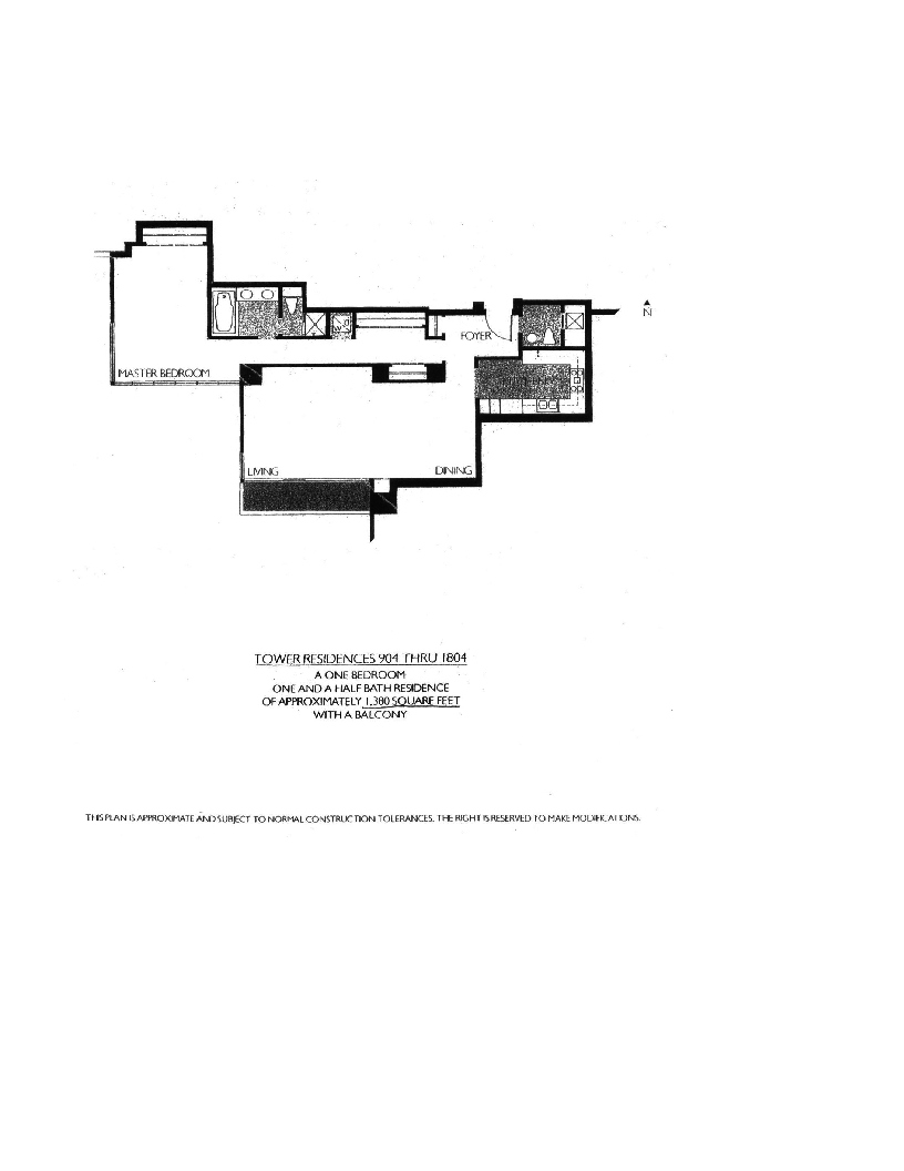 Meridian Floor Plan 904 thru 1804