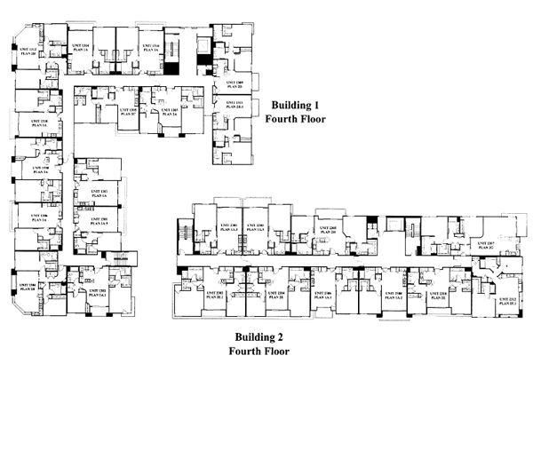 Park Blvd Floor Plan – 4th Floor