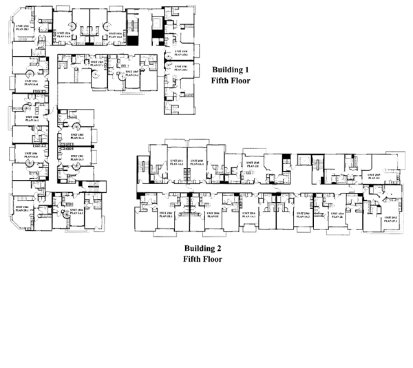 Park Blvd Floor Plan – 5th Floor