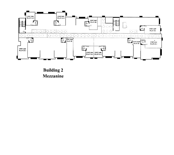 Park Blvd Floor Plan - Mezzanine