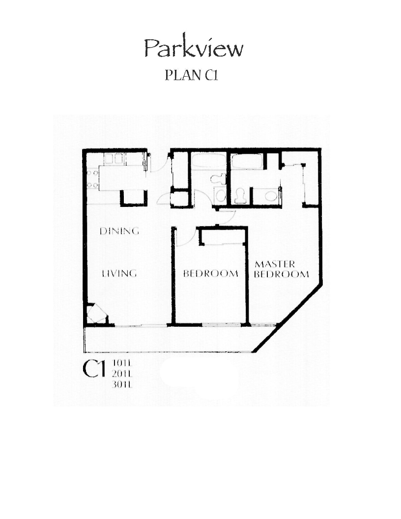 Parkview Floor Plan C1