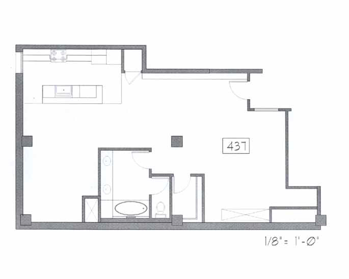 Samuel Fox Loft Floor Plan – 437