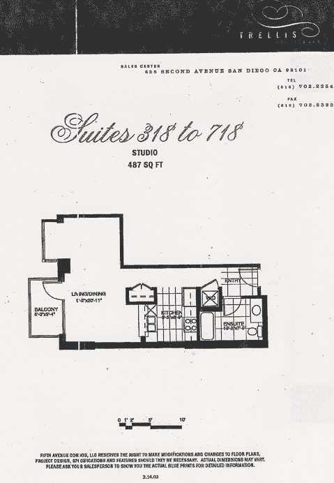 Trellis Floor Plan Studio 318