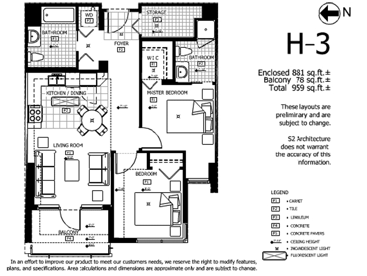 Vantage Point Floor Plan H3
