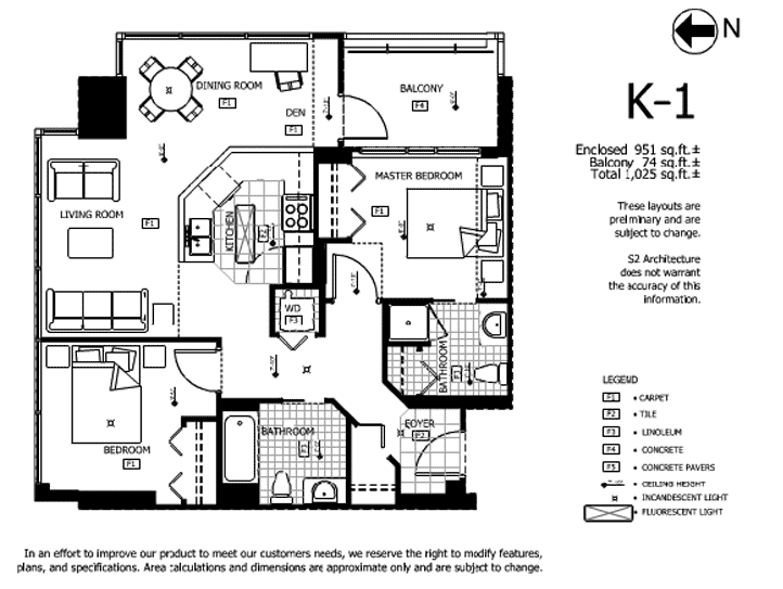 Vantage Point Floor Plan K1