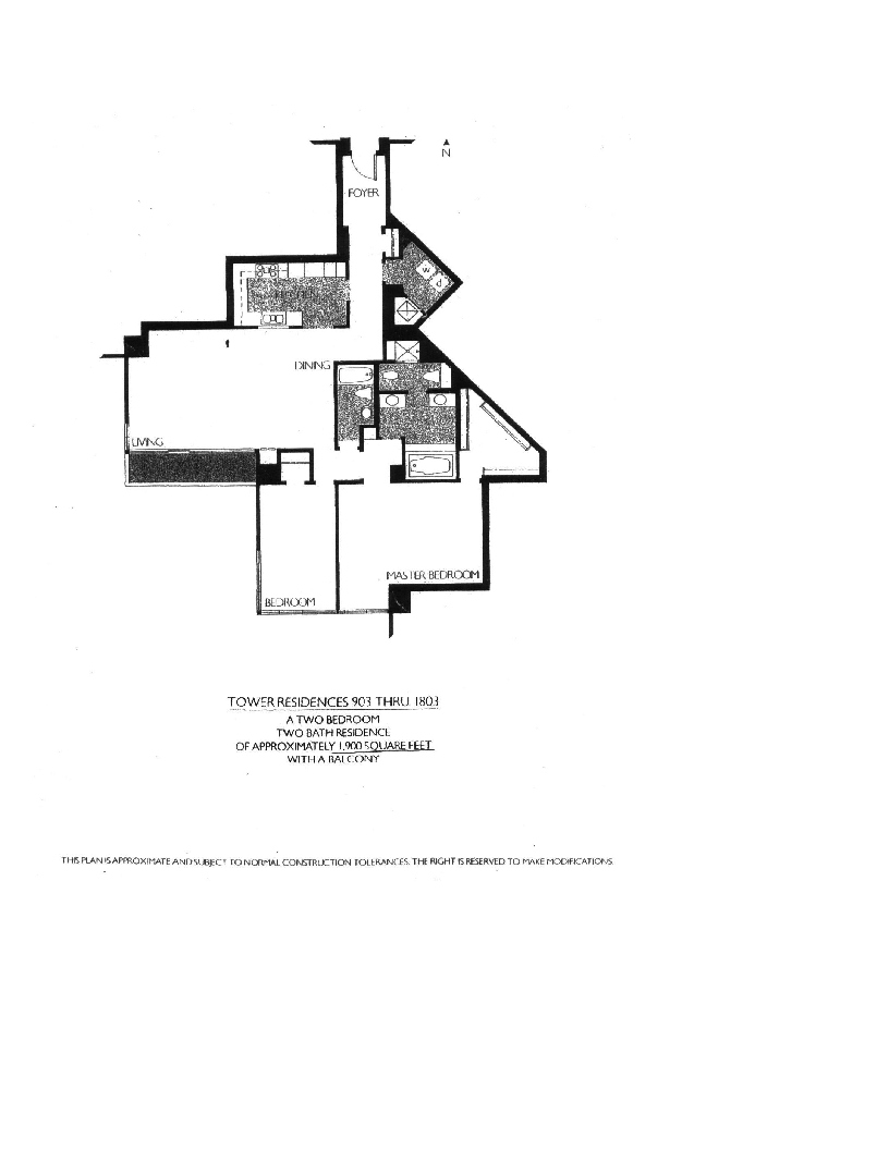 Meridian Floor Plan 903 thru 1803