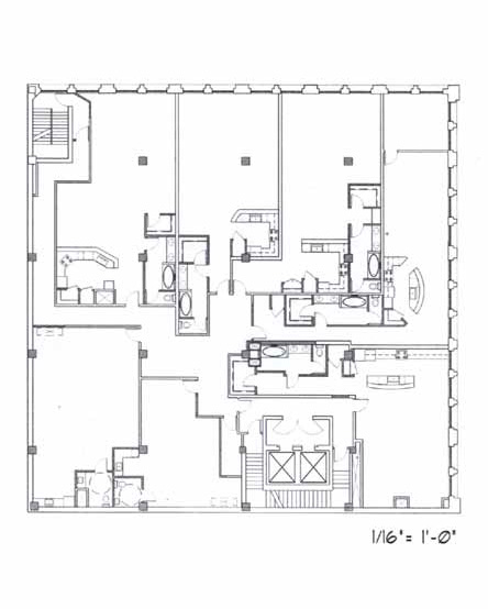 Samuel Fox Loft Floor Plan – 3rd Floor