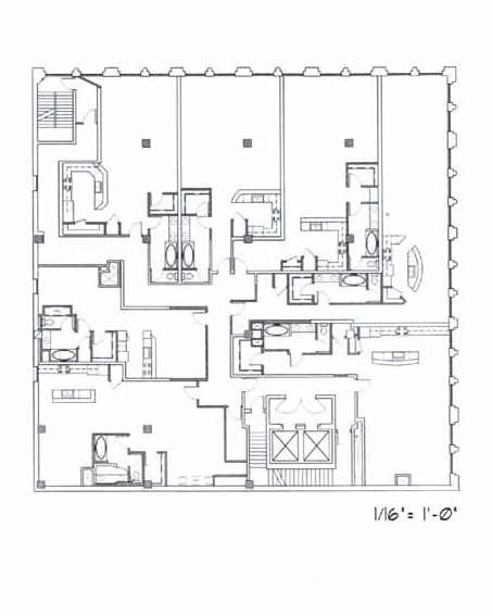 Samuel Fox Loft Floor Plan - 4th Floor